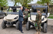 Renovation of Training Area from Bulboaca to the Attention of Minister of Defense and US Ambassador in the Republic of Moldova