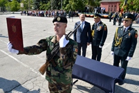 Studenţii Academiei Militare “Alexandru cel Bun” au jurat credinţă Patriei