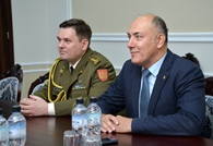 Ministrul Apărării, în dialog cu ambasadorul Lituaniei în Republica Moldova