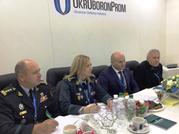 Minister of Defense Pavel Voicu, on an official visit to Kiev