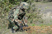 Arsenal de muniții  descoperit de geniștii Armatei Naționale la Taraclia