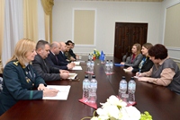 Minister of Defense, in dialogue with Barbora Margoldova, DCBI coordinator