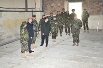 Ministrul Apărării a inspectat lucrările de renovare în Tabăra Militară 142