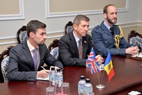 Dialog moldo-britanic, la Ministerul Apărării