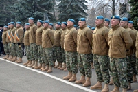 Un nou contingent al Armatei Naţionale pleacă în Kosovo