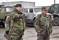 The Minister Defense Victor Gaiciuc paid a working visit to the National Army Maintenance Base