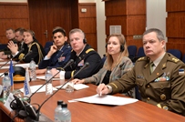 Defense Attaches in Republic of Moldova meet  at Ministry of Defense   