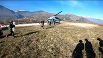 National Army military on duty in Kosovo`s KFOR operation