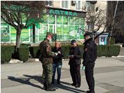 Military and police continue to monitor compliance with authorities` measures to prevent COVID-19