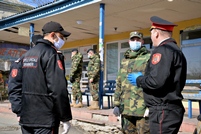 Military and police continue to monitor compliance with authorities` measures to prevent COVID-19