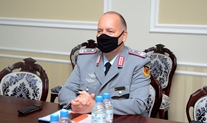 The new military attaché of the Germany in the Republic of Moldova, presented at the Ministry of Defense