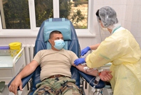 Blood Donation Campaign on the eve of National Army Day (video)