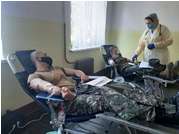 Blood Donation Campaign on the eve of National Army Day (video)