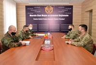 Moldovan-American cooperation in the field of defense discussed by the commander of the National Army
