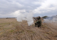 Military Students Conducted Shooting Drills