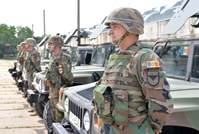 Militarii moldoveni se antrenează la un exerciţiu internaţional