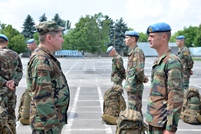 Militarii moldoveni se antrenează la un exerciţiu internaţional