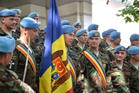 Un nou contingent de pacificatori moldoveni este detaşat în Kosovo