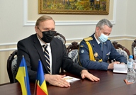 Ambasadorul ucrainean Marko Shevchenko, în vizită oficială  la Ministerul Apărării
