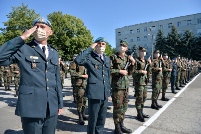 Soldaţii din Bălţi, Cahul şi Chişinău au depus jurământul militar