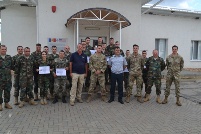 Militarii Armatei Naționale instruiți la Centrul de excelență EOD