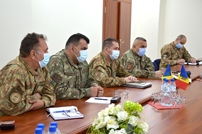 Experts of the Romanian Defense Staff visit the Ministry of Defense
