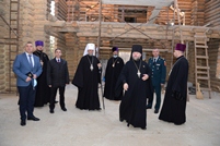 The visit of the Metropolitan of Chisinau and All Moldova, at the headquarters of the defense institution