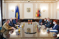 Comandantul Armatei Naționale în vizită oficială la București