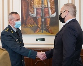 Commander of the National Army on an official visit to Bucharest