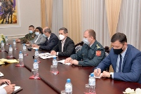 International experts at the Ministry of Defense
