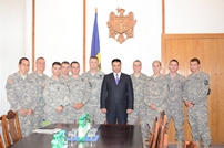 Minister of Defense Welcomes American Military Students to Moldova