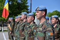 Pacificatorii Armatei Naționale la cea de-a 23-a aniversare