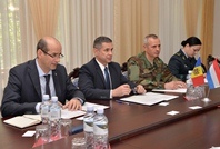  The new military attaché of the Kingdom of the Netherlands presented to the Ministry of Defense