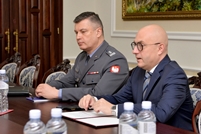 Colaborarea dintre Republica Moldova și Polonia pe segment militar discutată cu ambasadorul  Tomasz Kobzdej