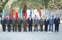 CIS Defense Ministers Meet in Soci