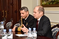 Noul ambasador al Republicii Turcia la Chișinău, în vizită la Ministerul Apărării