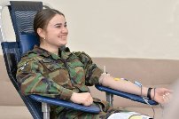 Militarii Armatei Naționale donează sânge și plasmă în ajunul sărbătorilor de iarnă