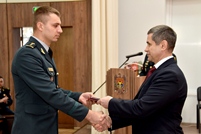 Review meeting, at the Ministry of Defense