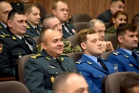 Review meeting, at the Ministry of Defense