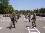 National Army Soldiers Take Their Oath