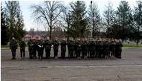 Conscripts from the National Army are transferred to the reserve after 12 months of military service