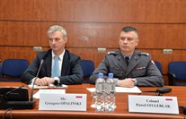 Meeting of the Diplomatic Corps accredited in the Republic of Moldova, at the Ministry of Defense