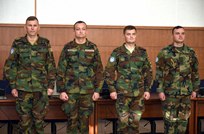 Distincții pentru militarii reveniți din Liban