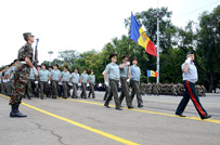 First Parade Rehearsal in Marii Adunari Nationale Square
