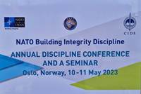 Delegație a Ministerului Apărării, la Conferința anuală a disciplinei de consolidare a integrității de la Oslo