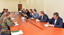 Experts from the European External Action Service (EEAS), on a working visit to the Ministry of Defense