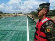 The pontoon bridge from Leova-Bumbata was put into operation