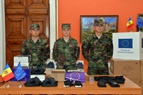 The first batch of equipment purchased under the European Instrument for Peace, received by the National Army