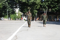 Conscripts of the National Army took the military oath