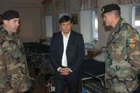 Deputy Prime Minister Moldovanu Checks the Conscription Process in the Armed Forces